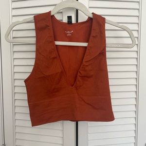 Urban Outfitters Out From Under Hailey Seamless Plunging Bra Top